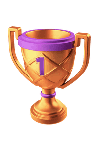 Erreiche den 1. Platz in einem Turnier