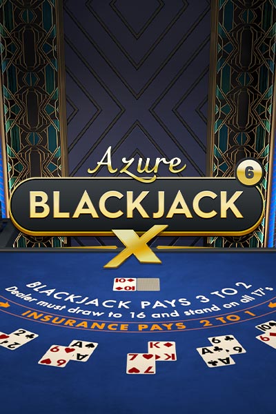 Blackjack X 6 - Azure